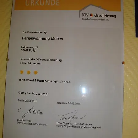 Ferienwohnung Mebes Polle